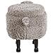 Pouf Animaletto In Tessuto Grigio Sheep - Foto miniatura 9