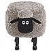 Pouf Animaletto In Tessuto Grigio Sheep - Foto miniatura 6