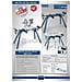 Cavalletto Supporto Universale Per Troncatrici Con Estensioni Umf1550 - Foto miniatura 6