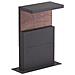 Lampione, 13w Led, 3000k, 850lm, Ip54, Antracite, Noce - Foto miniatura 4