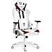 X-ray Sedia Gaming Poltrona Da Ufficio Braccioli 4d Design Ergonomico Perforazione Pelle S­intetica Funzione Di Inclinazione Bianco Normal (l)  - Foto miniatura 1