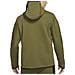 Felpa Da Uomo Con Cappuccio E Full Zip Tech Fleece Verde Taglia Xl Cod Cu4489-326 - Foto miniatura 2