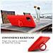 Cadorabo Custodia Compatibile Con Samsung Galaxy A22 5g In Liquid Rosso - Coperchio Protettivo In Silicone Tpu Flessibile Con Anello - Foto miniatura 7