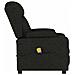Poltrona Massaggiante Reclinabile Nera In Tessuto - Foto miniatura 6