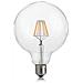 Lampadina E27 Globo D125 08w 3000k Cri90 Trasp - Ideal Lux 271590 - Foto miniatura 2