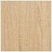 Mobile Porta Dischi Rovere Sonoma 74,5x38x48 Legno Multistrato - Foto miniatura 6