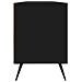 Mobile Porta Tv Nero 150x30x44,5 Cm In Legno Multistrato - Foto miniatura 7