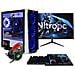 PC Gaming Completo Silver Intel Core i5-11400F RAM 16 GB DDR4 SSD 1 TB Nvidia GeForce GTX 1650 4 GB Windows 11 Home Monitor 24" e Accessori - Foto miniatura 1