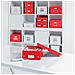 Click & Store WOW Armadietto portaoggetti Rettangolare Polipropilene (PP) Rosso - Foto miniatura 4