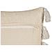 Cuscino Decorativo Bouvardia Cotone 45 X 45 Cm Grigio Trama Chevron - Foto miniatura 4