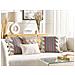 Cuscino Decorativo Bouvardia Cotone 45 X 45 Cm Grigio Trama Chevron - Foto miniatura 1