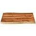 Piano Tavolo 90x60x3,8 Cm Rettangolare Legno Acacia Bordi Vivi - Foto miniatura 3