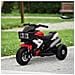 Moto Elettrica per Bambini 3-5 Anni (max. 25kg) con 3 Ruote, Luci e Suoni, Batteria 6V, Rosso, 86x42x52cm - Foto miniatura 2
