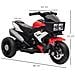 Moto Elettrica per Bambini 3-5 Anni (max. 25kg) con 3 Ruote, Luci e Suoni, Batteria 6V, Rosso, 86x42x52cm - Foto miniatura 3