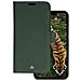 Custodia Per Iphone 14 Plus 2 In 1 Modello New York Pelle Portacarte, Verde Scuro - Foto miniatura 1