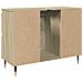 Mobile Da Bagno Rovere Sonoma 80x33x60 Cm In Legno Multistrato - Foto miniatura 5