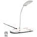 Lampada Con Ricarica Wireless 20x10x25 Cm. Colore Bianco - Foto miniatura 1
