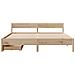 Letto senza Materasso 200x200 cm in Legno Massello di Pino - Foto miniatura 7