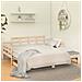 Lusso Casadino -  Dormeuse Estraibile In Legno Massello Di Pino 2x(80x200) Cm - Foto miniatura 3