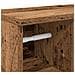 Mobile da Bagno con Portarotolo Legno Antico 39x22x90 cm - Foto miniatura 9