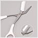 Set Di Rasoi Per Sopracciglia: Shaver Microguard In Acciaio Inossidabile & Forbici Per Rifinire - Foto miniatura 5