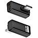 Adattatore Usb-c Femmina A Maschio Ad Angolo Retto 240w 80gbps (confezione Da 2) Black - Foto miniatura 1