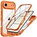 Custodia Arancione 9h In Vetro Temperato Antiurto Compatibile Con Iphone 17 Air - Foto miniatura 1