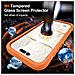 Custodia Arancione 9h In Vetro Temperato Antiurto Compatibile Con Iphone 17 Air - Foto miniatura 5