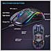 Mouse Wireless 2.4g Ricaricabile Con Illuminazione - Dpi Regolabile, Design Ergonomico Black - Foto miniatura 2