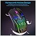 Mouse Wireless 2.4g Ricaricabile Con Illuminazione - Dpi Regolabile, Design Ergonomico Black - Foto miniatura 4
