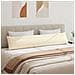 Cuscini da Divano 2 pcs Crema 200 x 40 cm Tessuto in Cords - Foto miniatura 4