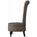 Poltrona Slipper Grigio scuro 56,5 x 70 x 110 cm - Foto miniatura 5