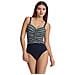 Costume Intero Scollo A V Con Coppe W250276 Donna - Foto miniatura 1