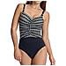 Costume Intero Scollo A V Con Coppe W250276 Donna - Foto miniatura 3