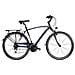 Bici Uomo City Bike Misura 28 Linea Zefiro Bicicletta Acera 24v Forcella Idraulica Telaio Alluminio Zfr24vsf Luci A Led - 52 Blu Scuro - Foto miniatura 1