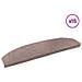 Tappetini per scale autoadesivi 15 pcs Beige 80 x 24,5 x 3,5 cm - Foto miniatura 3