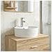 Lavabo da bagno Cromato 40,5 x 40,5 x 15 cm Metallo - Foto miniatura 2