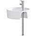 Lavabo da bagno Cromato 40,5 x 40,5 x 15 cm Metallo - Foto miniatura 7