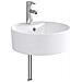 Lavabo da bagno Cromato 40,5 x 40,5 x 15 cm Metallo - Foto miniatura 1
