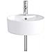 Lavabo da bagno Cromato 40,5 x 40,5 x 15 cm Metallo - Foto miniatura 3