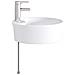 Lavabo da bagno Cromato 40,5 x 40,5 x 15 cm Metallo - Foto miniatura 4