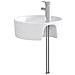 Lavabo da bagno Cromato 40,5 x 40,5 x 15 cm Metallo - Foto miniatura 5