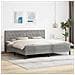 Struttura letto con materasso Grigio chiaro 180 x 200 cm - Foto miniatura 2