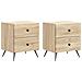 Armadio da Notte 2 pcs Rovere Sonoma 43 x 34,5 x 47,5 cm - Foto miniatura 1