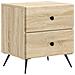 Armadio da Notte 2 pcs Rovere Sonoma 43 x 34,5 x 47,5 cm - Foto miniatura 3