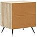 Armadio da Notte 2 pcs Rovere Sonoma 43 x 34,5 x 47,5 cm - Foto miniatura 7