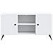 Mobile TV Bianco 102 x 34,5 x 50 cm Legno ingegnerizzato - Foto miniatura 6