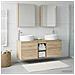 Set di mobili per il bagno 5 pcs Rovere Sonoma - Foto miniatura 4