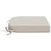 Cuscino per sedile a 1 pezzo SOEST 100% Poliestere Bianco - Foto miniatura 3