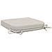 Cuscino per sedile a 1 pezzo SOEST 100% Poliestere Bianco - Foto miniatura 4